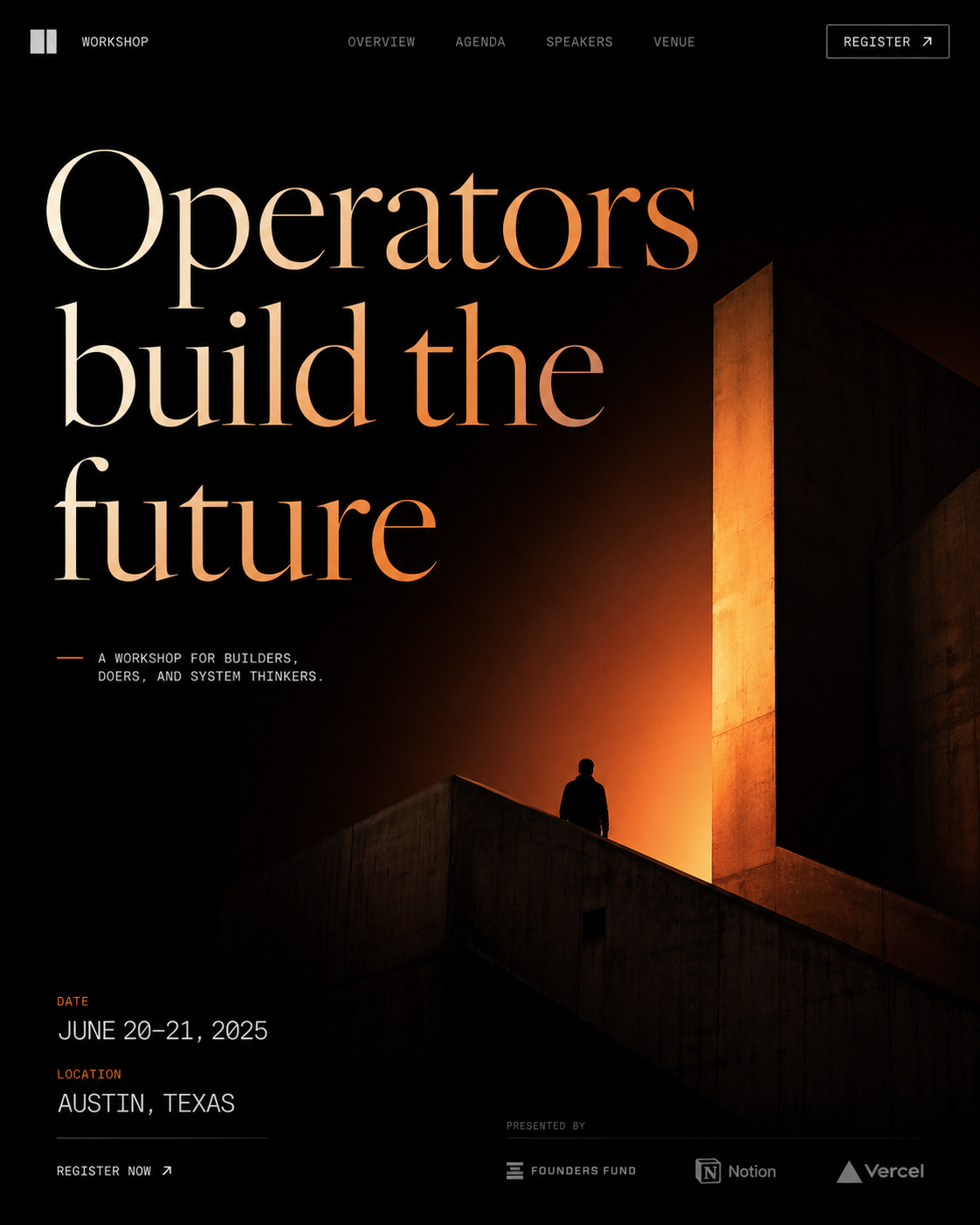 Operators Workshop